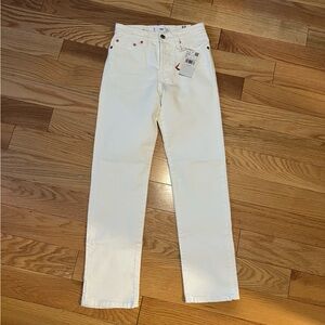 Brand New Mango Straight Ankle Jeans